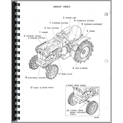 mitsubishi l3e engine parts manual